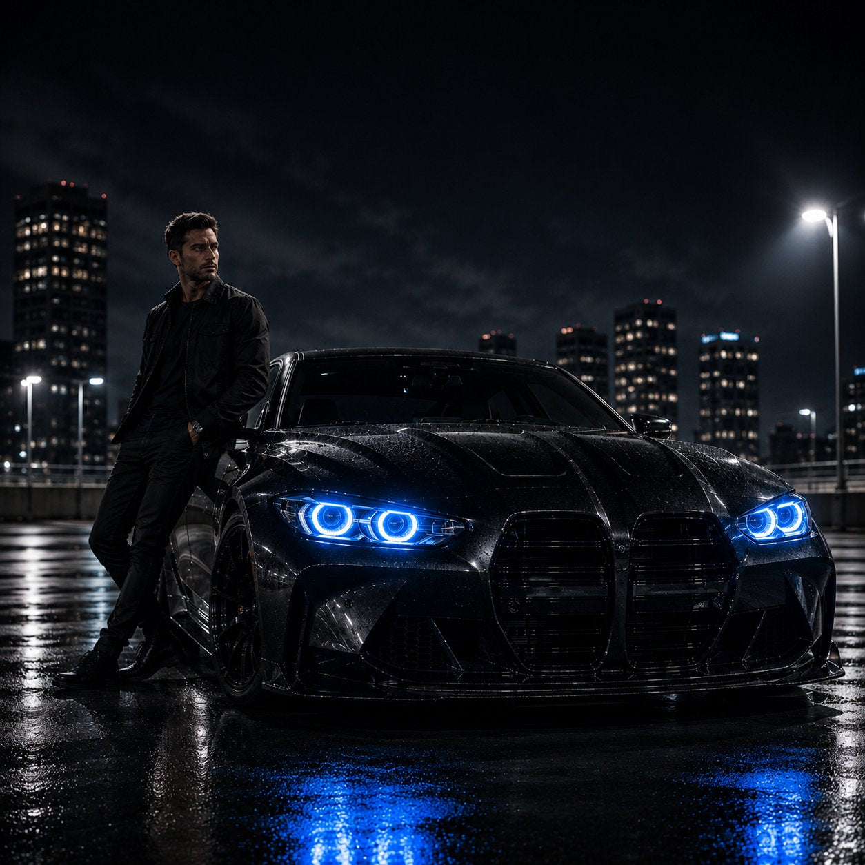 Mroace Demon Eye LED Headlight Kit