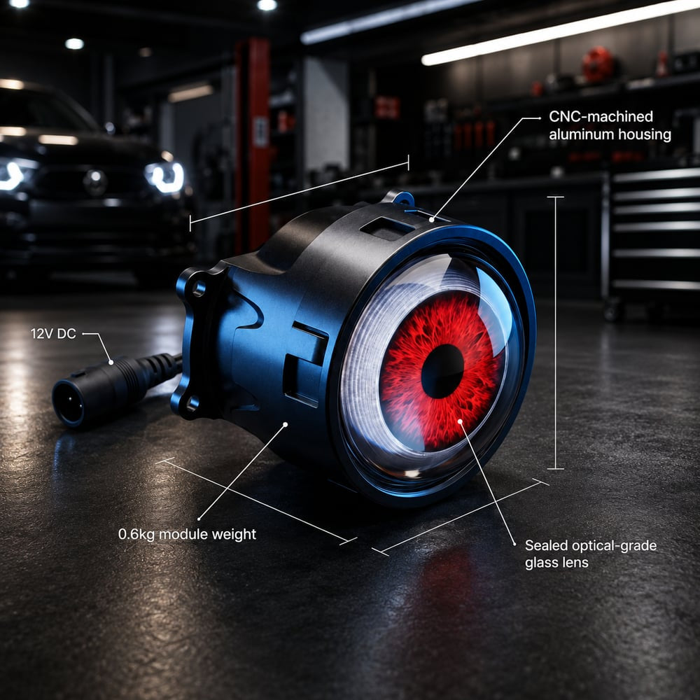 Mroace Demon Eye LED Headlight Kit