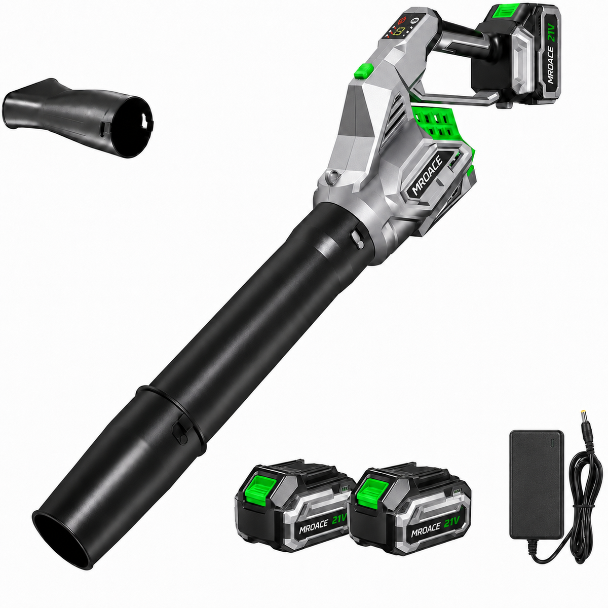 Mroace Cordless Brushless Electric Leaf Blower