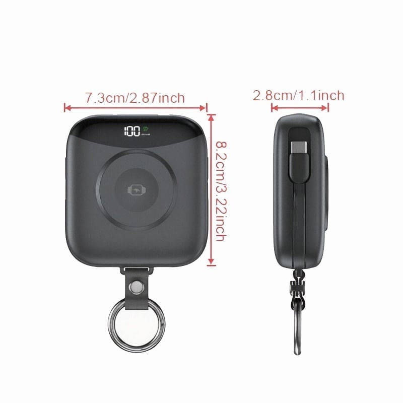 Mroace Portable Fast Charging Power Bank for Smart Watches
