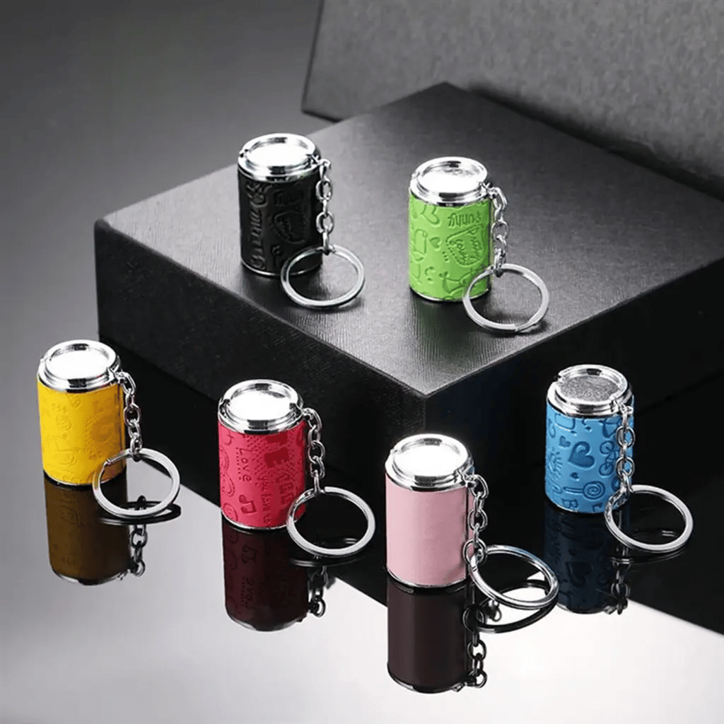 Mroace Mini Coin Storage Keychain