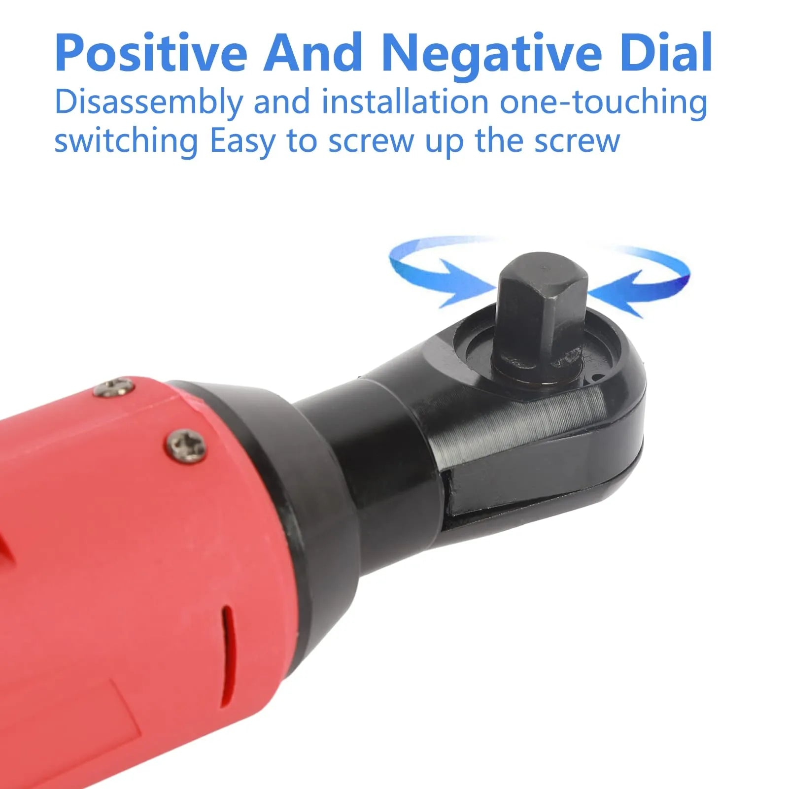 Mroace Cordless 3/8" Electric Ratchet Wrench Set