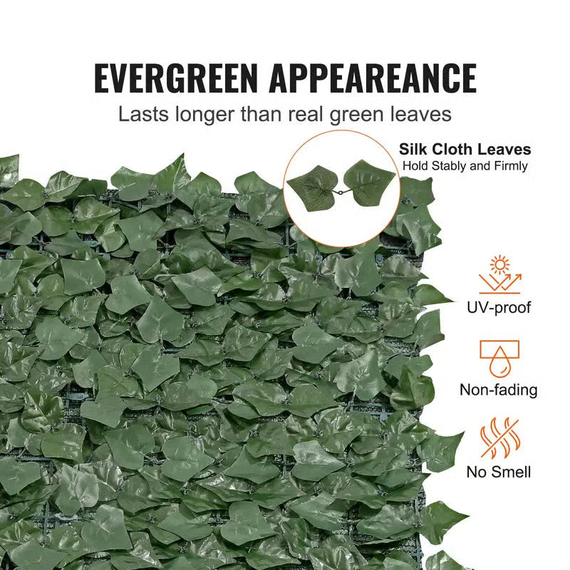 Mroace Artificial Greenery Privacy Fence Screen