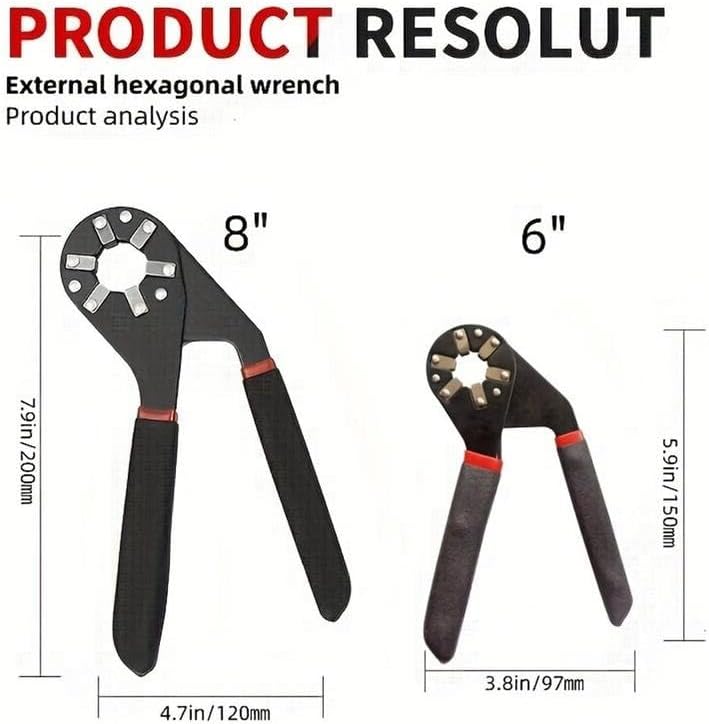 Mroace Adjustable Socket Wrench