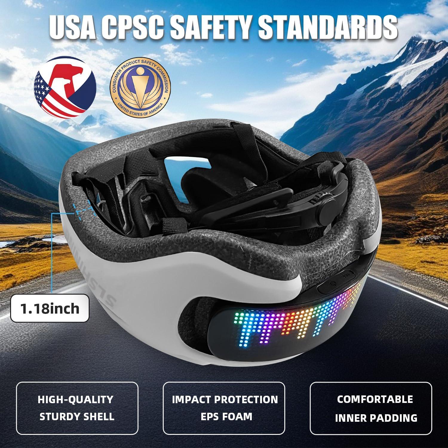 Mroace Smart Bike Helmet with Light - MROACE