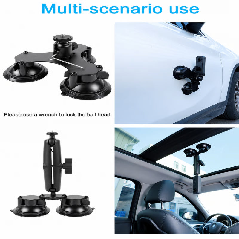 Mroace Action Camera Suction Mount Kit