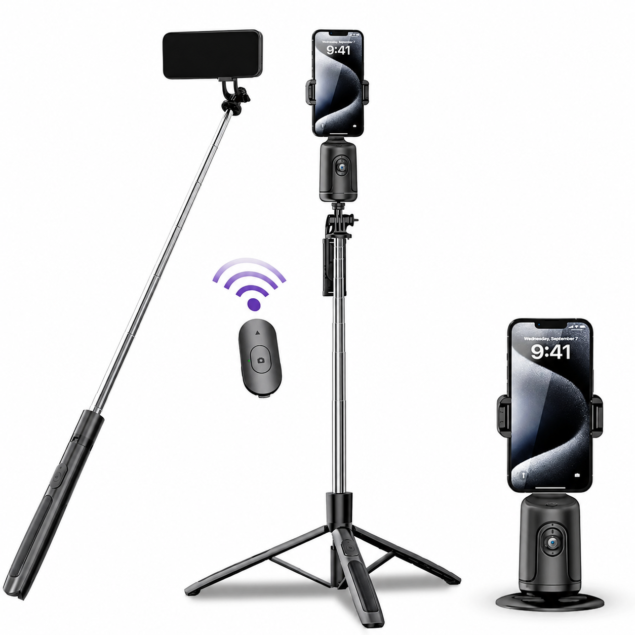 Mroace Smart Face Tracking Phone Tripod