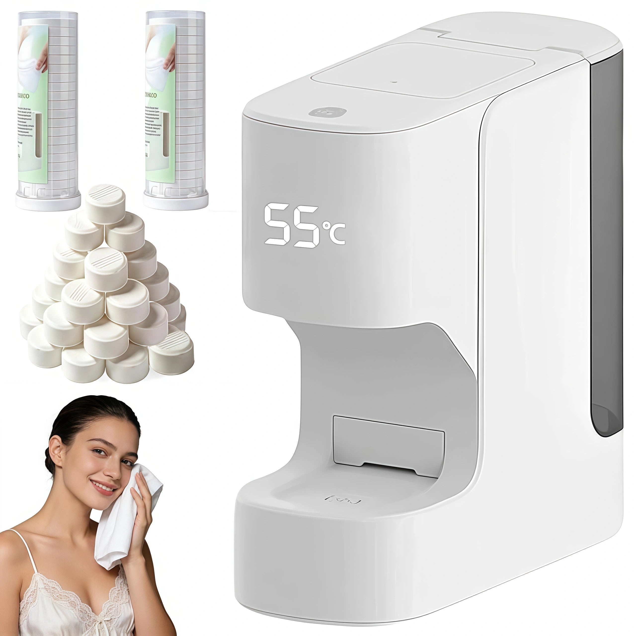 Mroace Smart Hot Face Towel Heater Machine
