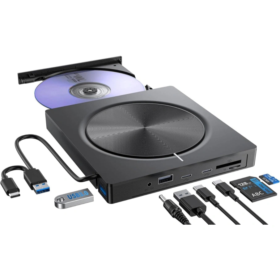 Mroace Portable External CD/DVD Drive