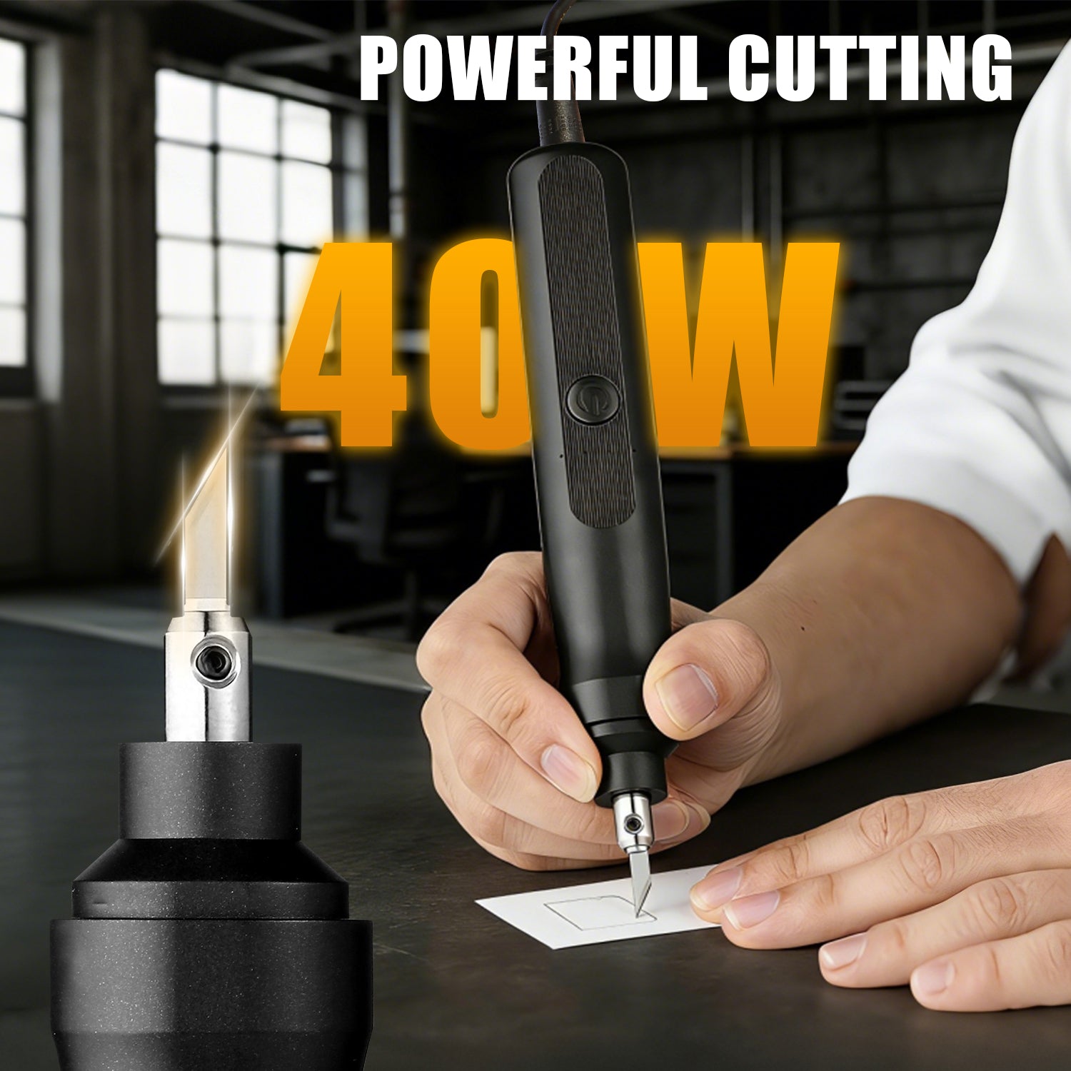 Mroace Wireless Ultrasonic Cutter