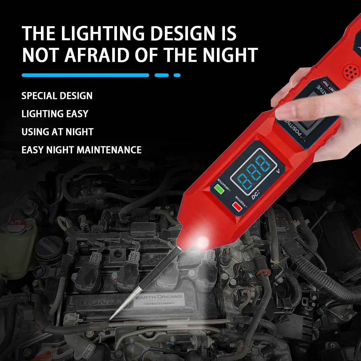Mroace Multifunctional Digital Automotive Circuit Tester