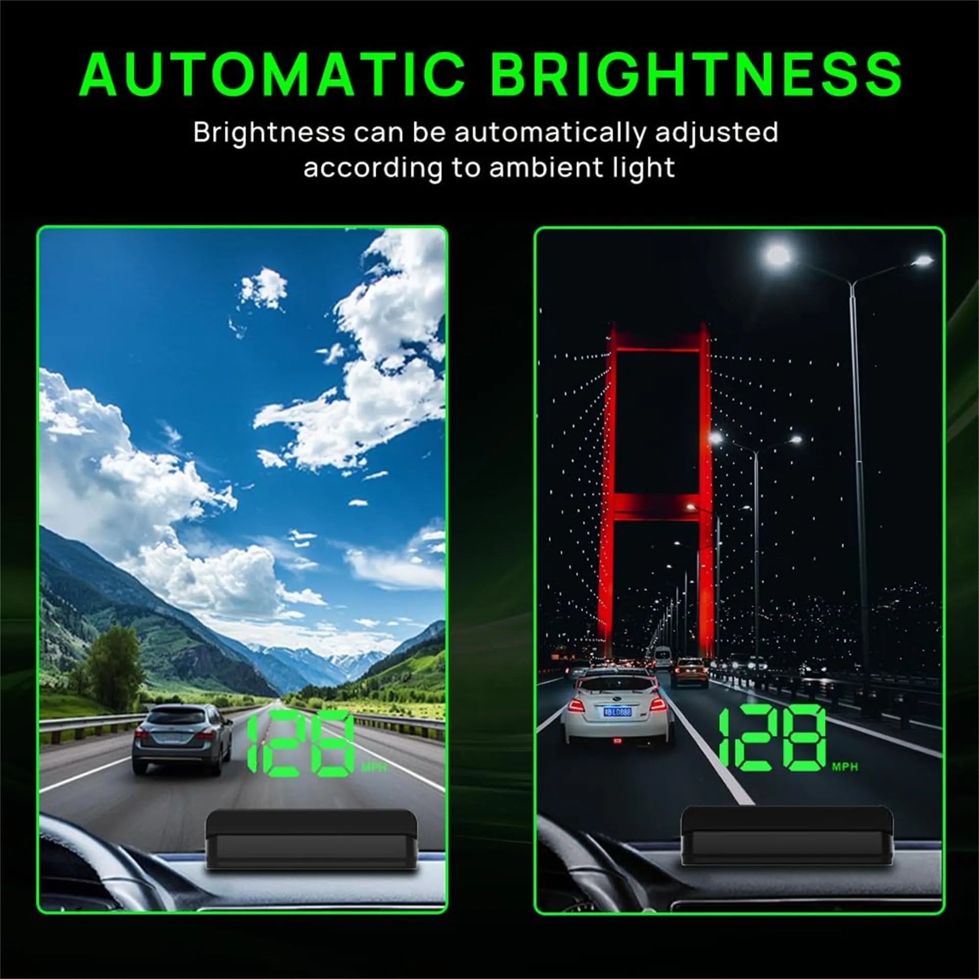 Mroace Digital GPS HUD Car Head Up Display