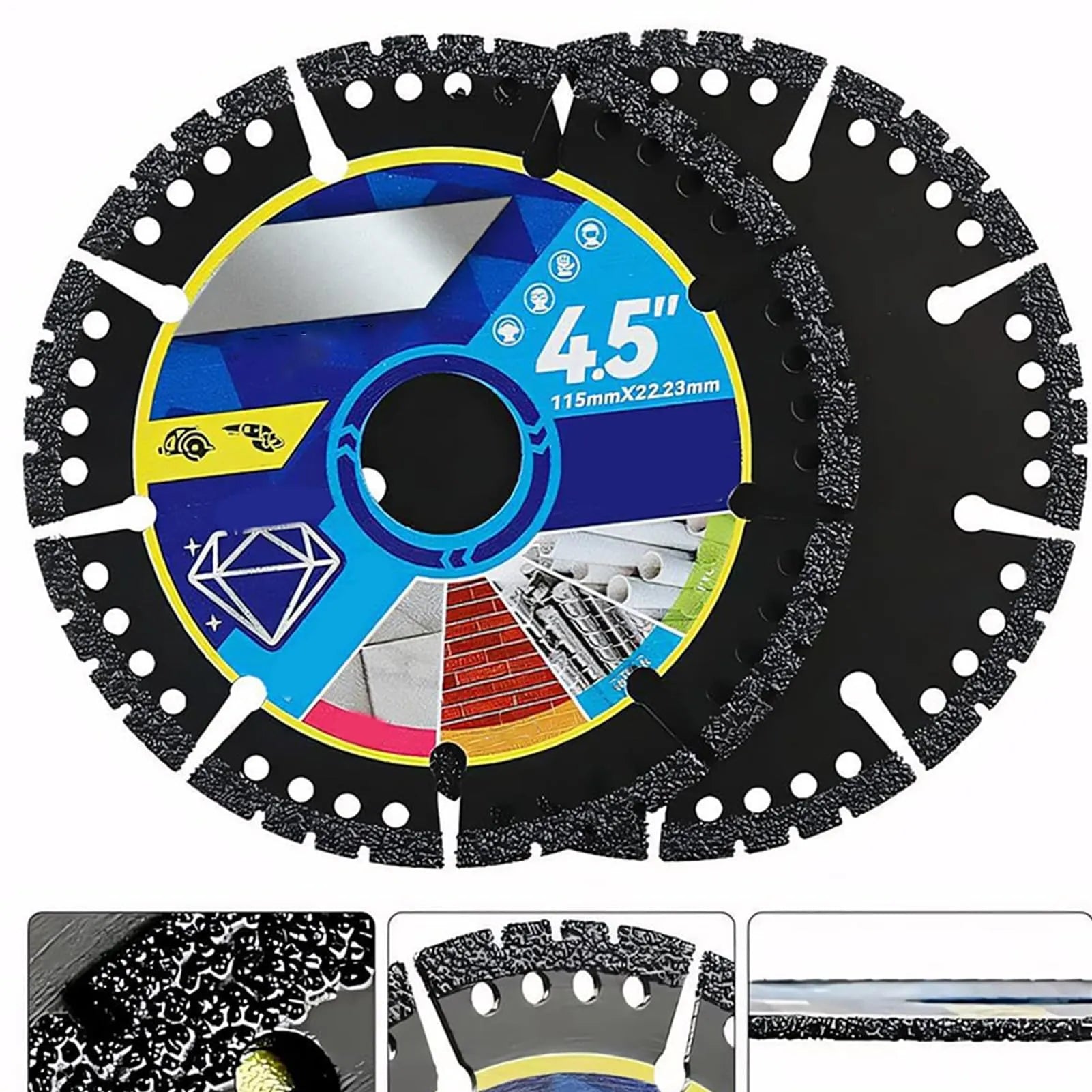 Mroace Heavy Duty Diamond Multi Purpose Saw Blades