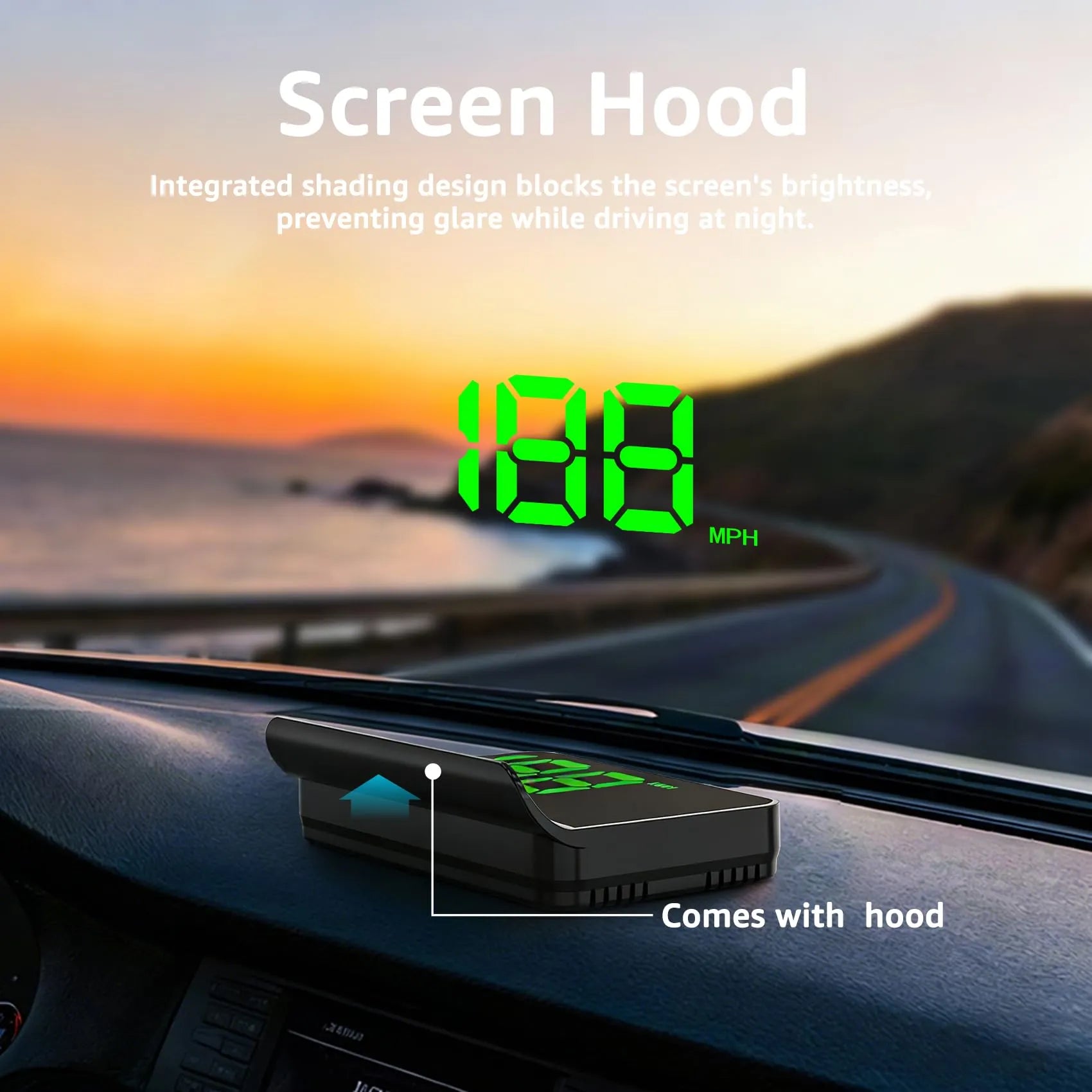 Mroace Digital GPS HUD Car Head Up Display