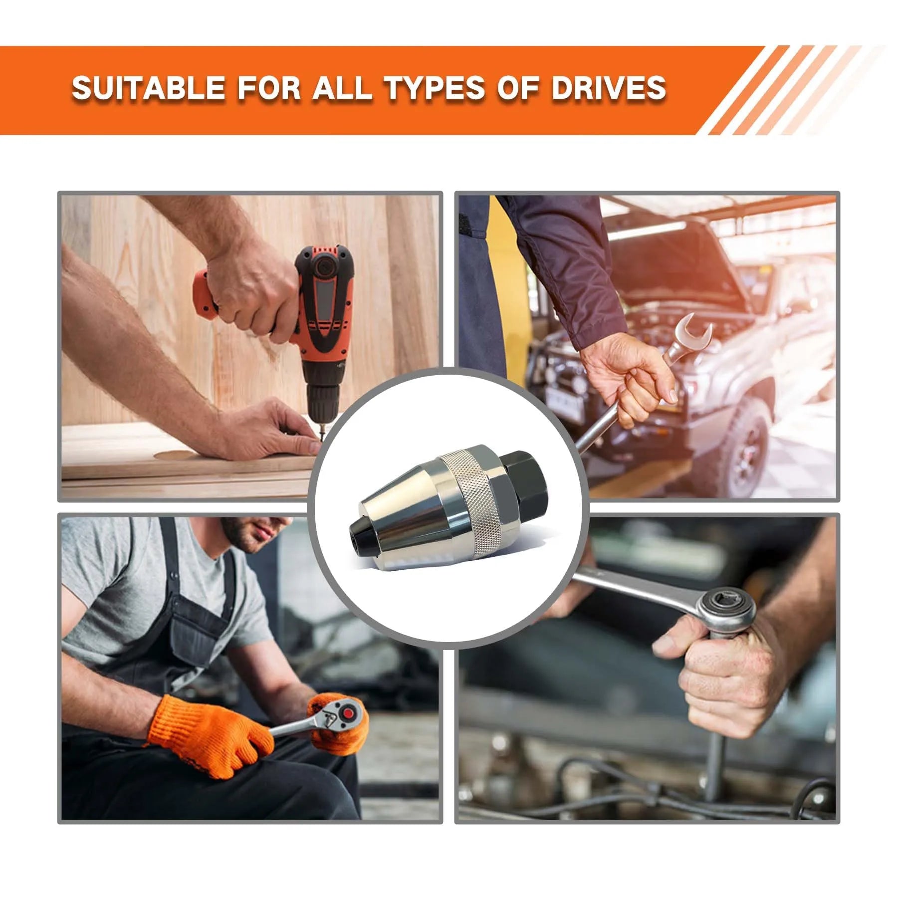 Mroace Heavy-Duty Bolt & Stud Extractor Tool