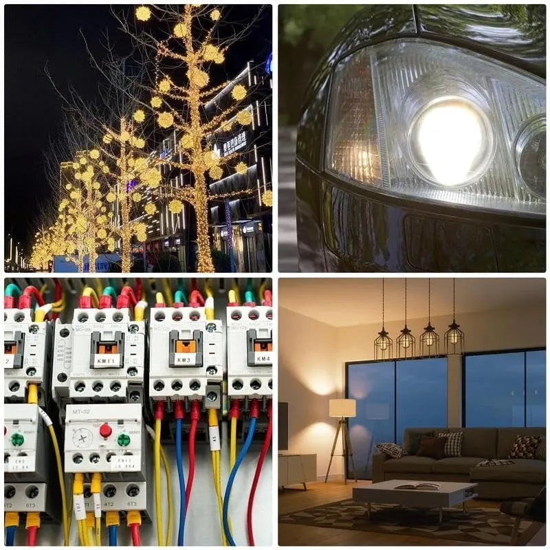 Mroace Double-Wire Quick-Clip Plug-in Connector Set