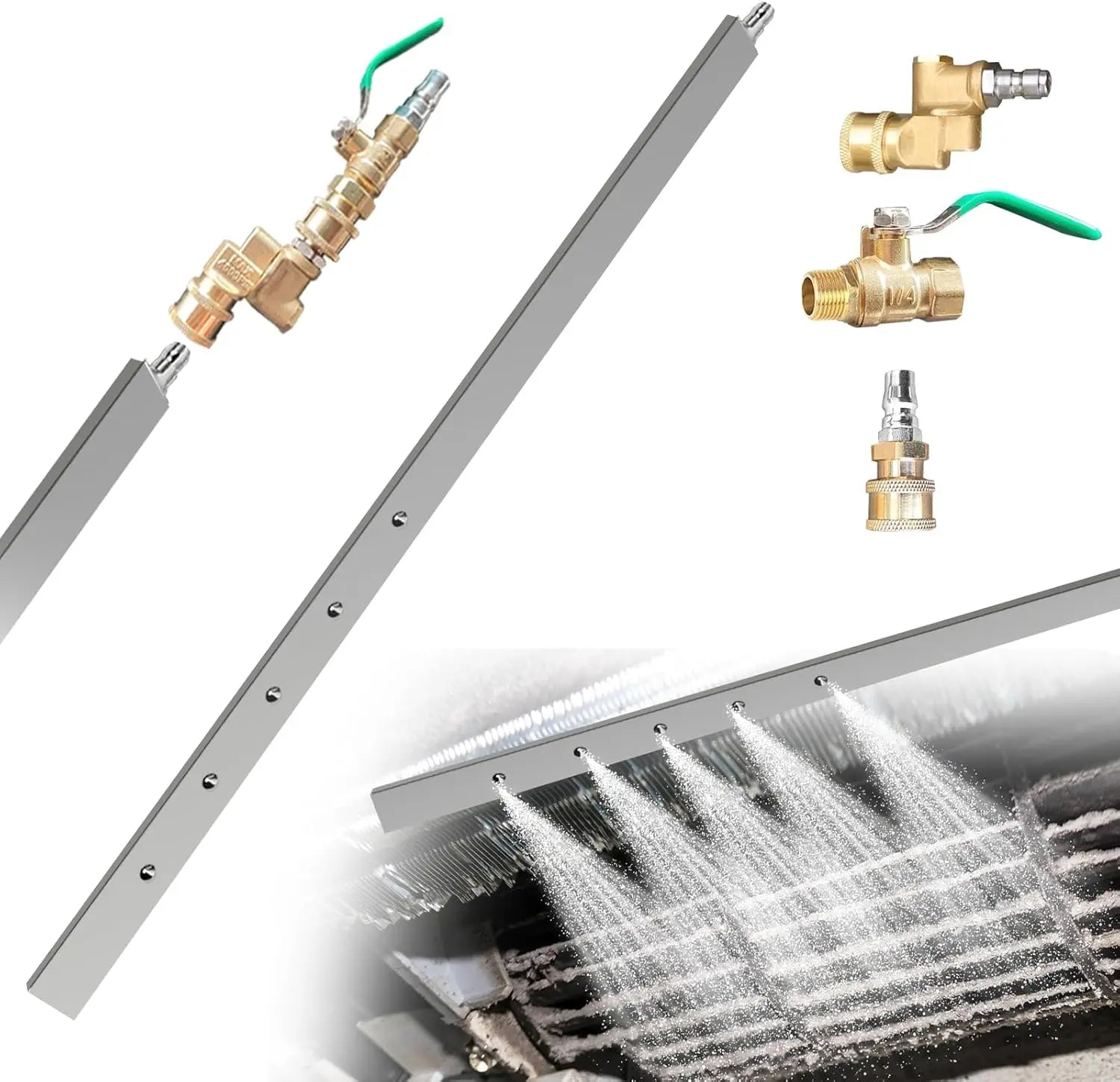Mroace High Pressure Radiator Cleaning Wand