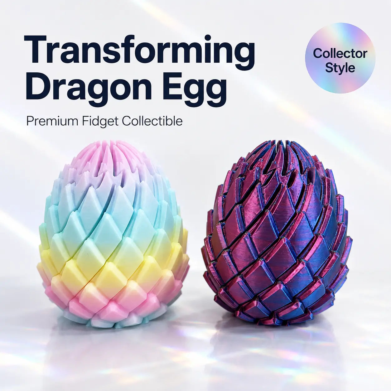 Mroace Twist Apart Dragon Egg Fidget Toy