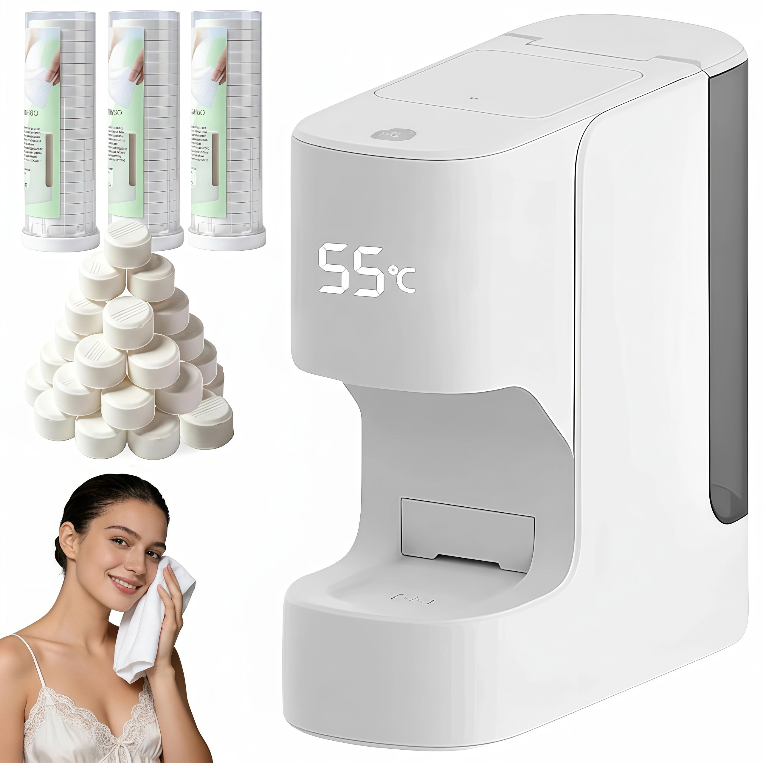 Mroace Smart Hot Face Towel Heater Machine
