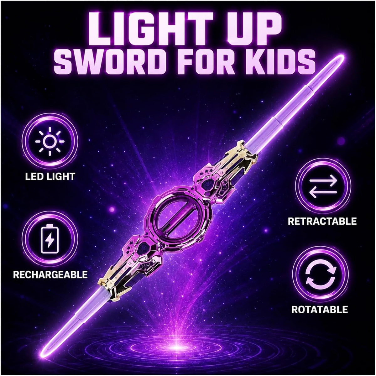 Mroace Light Up Sword