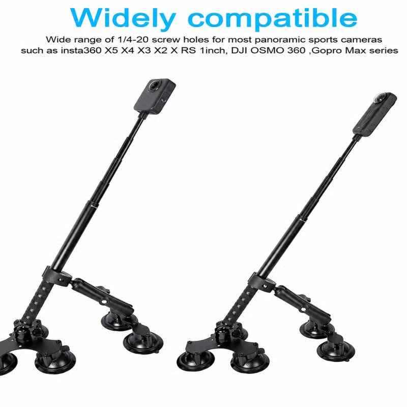 Mroace Action Camera Suction Mount Kit