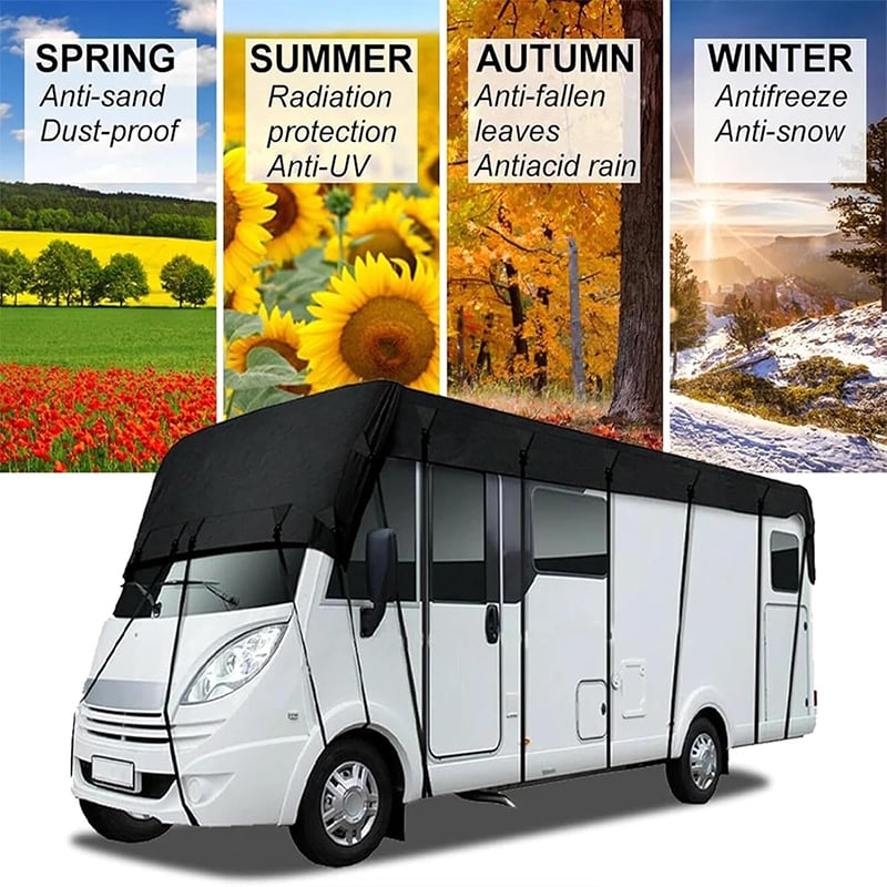 Mroace Waterproof RV And Motorhome Roof Protection Cover