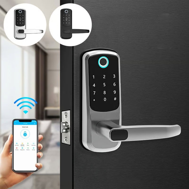 Mroace Single-Cylinder Smart Fingerprint Lock