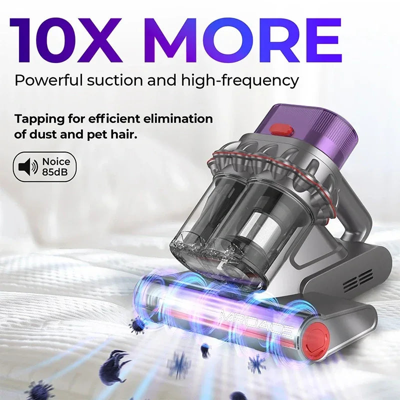 Mroace UV 16KPa High-Heat Mattress Vacuum Cleaner - MROACE