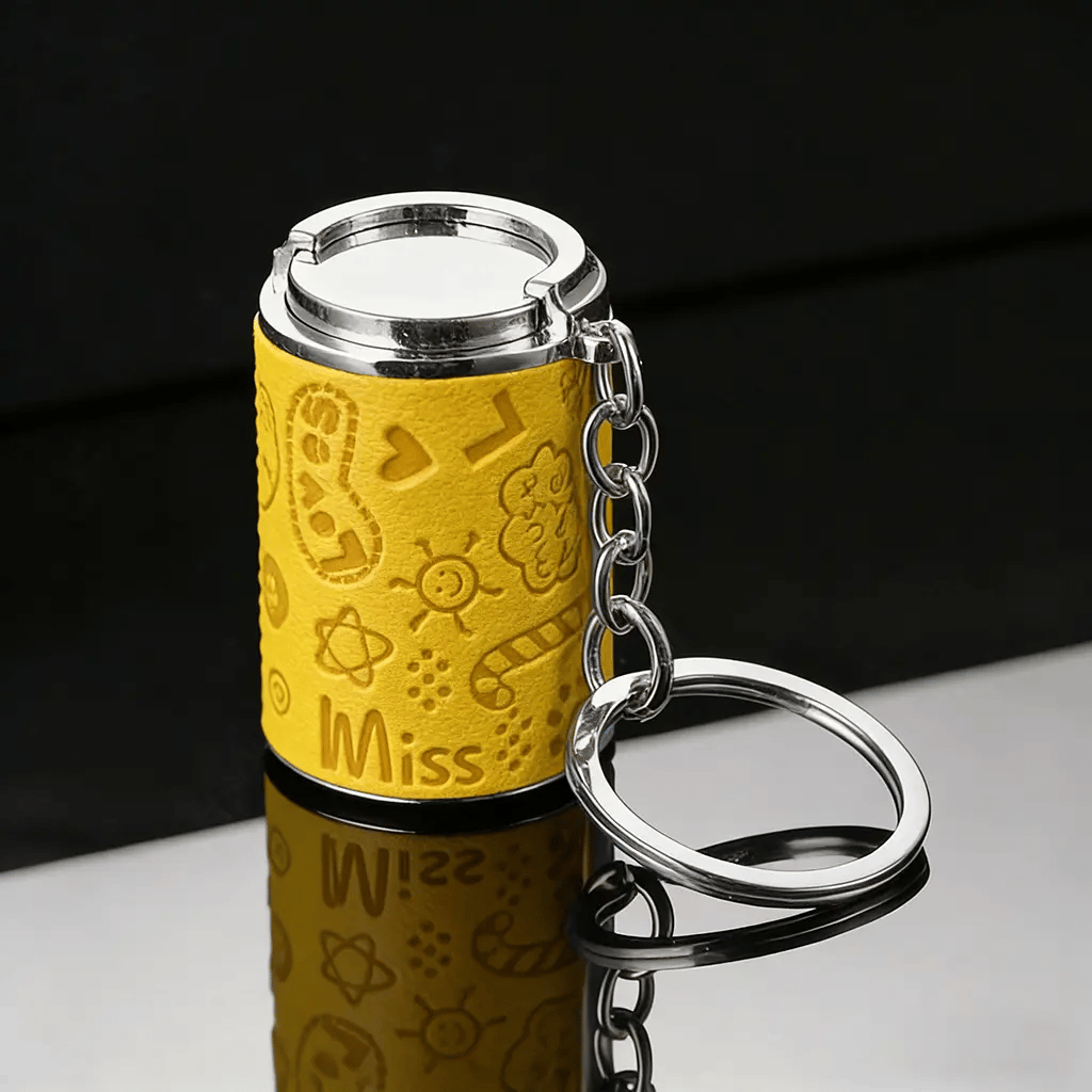 Mroace Mini Coin Storage Keychain