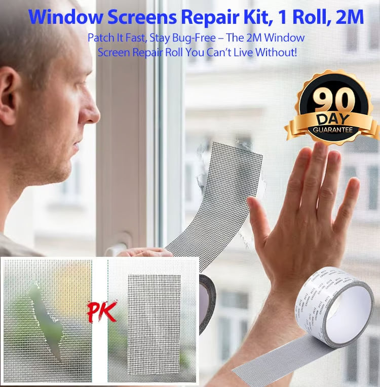 Mroace Self Adhesive Mesh Screen Repair Tape