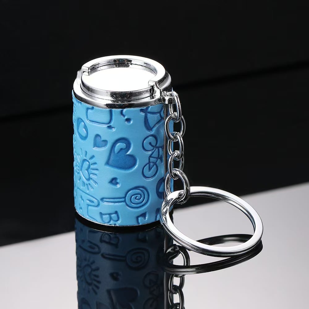 Mroace Mini Coin Storage Keychain