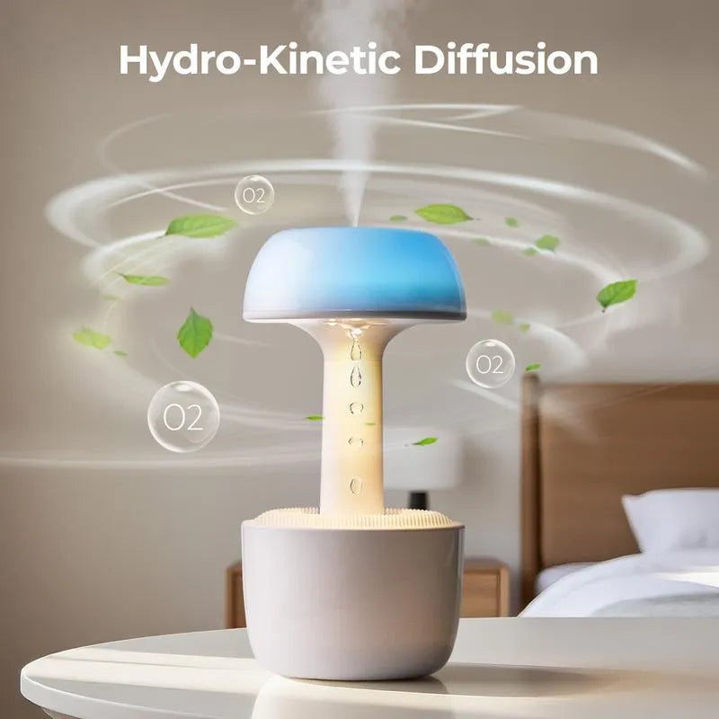 Mroace Anti-Gravity Colorful Night Light Air Humidifier