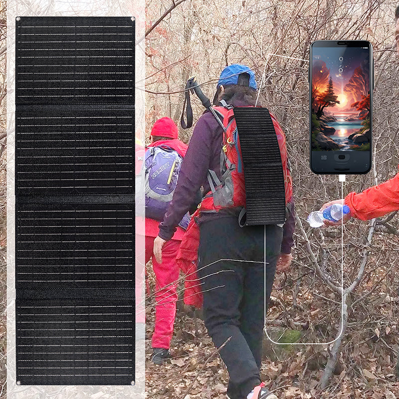 Mroace 40W Foldable Solar Panel Charger for Portable Power Stations