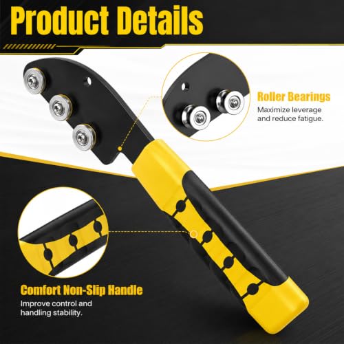 Mroace Stainless Steel Manual Wire Straightener