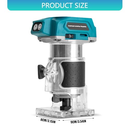 Mroace Cordless Brushless Router Tool
