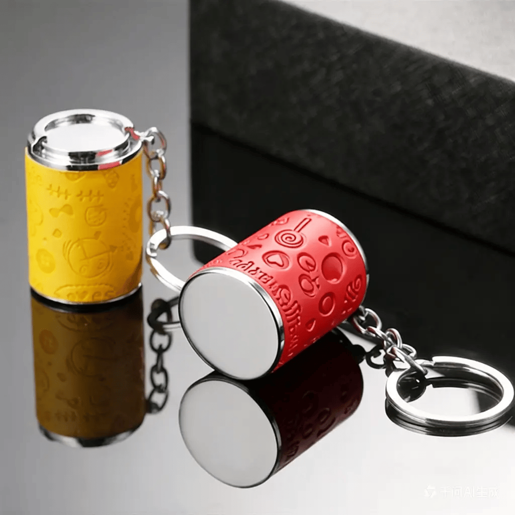 Mroace Mini Coin Storage Keychain