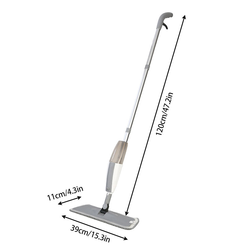 Mroace Microfiber Spray Mop With Washable Pads