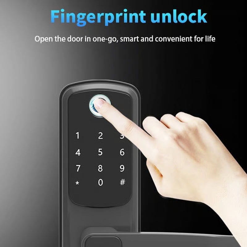 Mroace Single-Cylinder Smart Fingerprint Lock