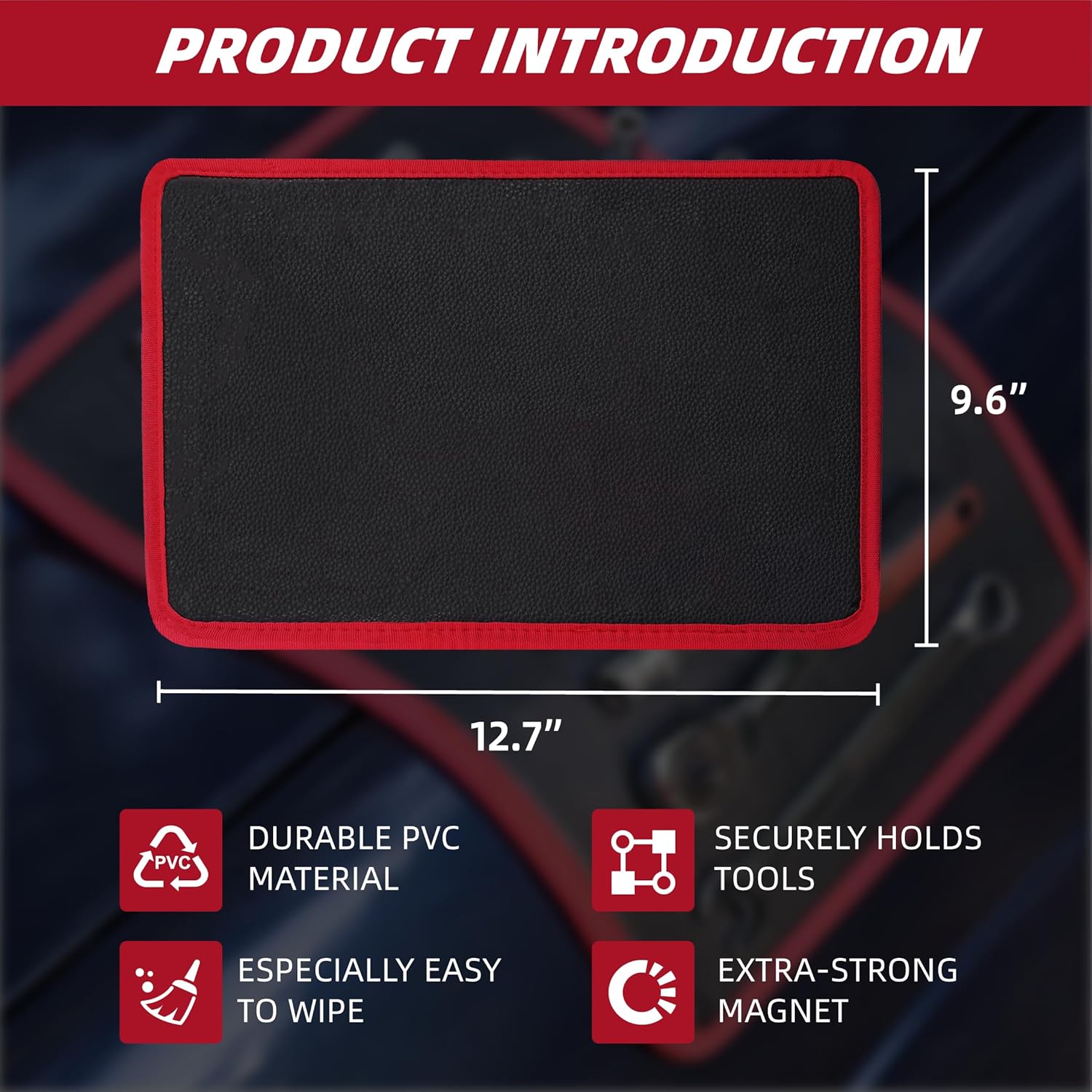 Mroace Flexible Magnetic Tool Mat