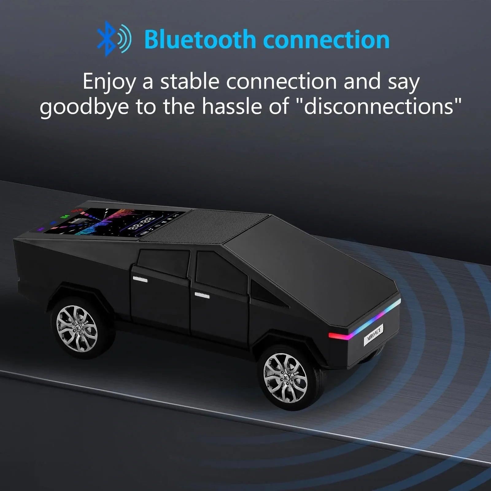 Mroace Bluetooth TWS Truck-Style Portable Speaker - MROACE