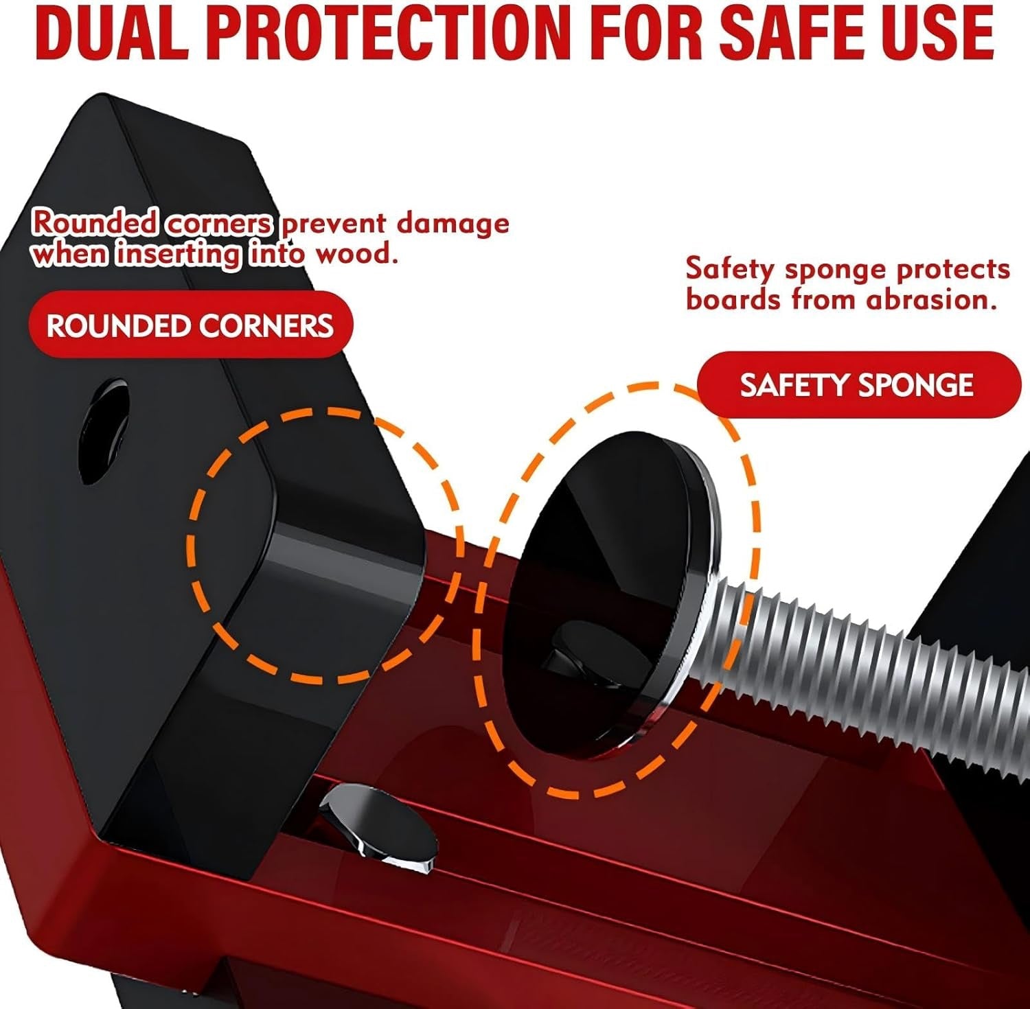 Mroace Aluminum Alloy Adjustable Cabinet Door Mounting Jig