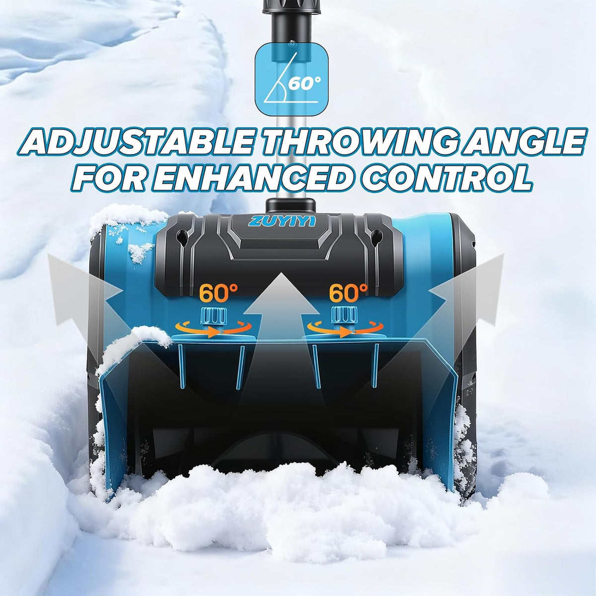 Mroace Cordless Snow Shovel