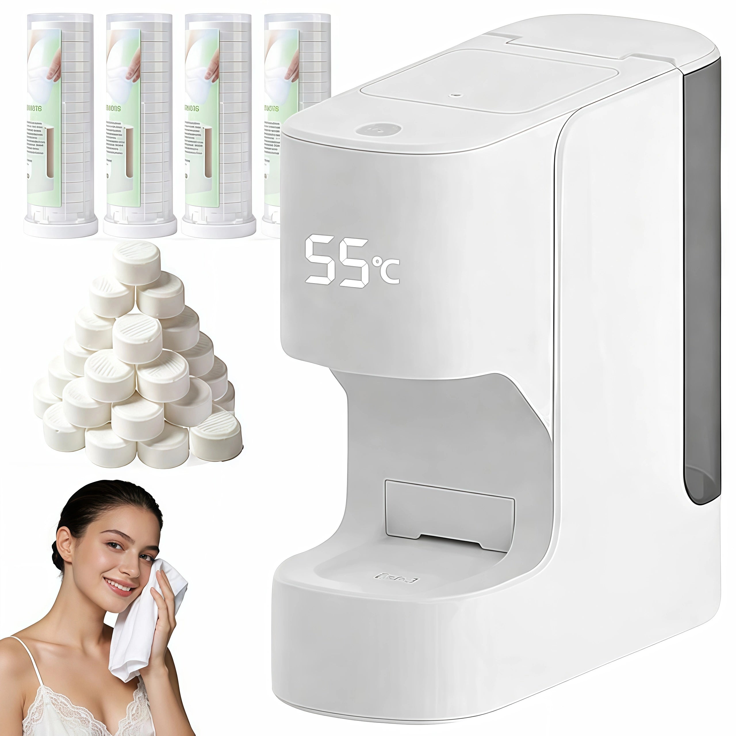 Mroace Smart Hot Face Towel Heater Machine