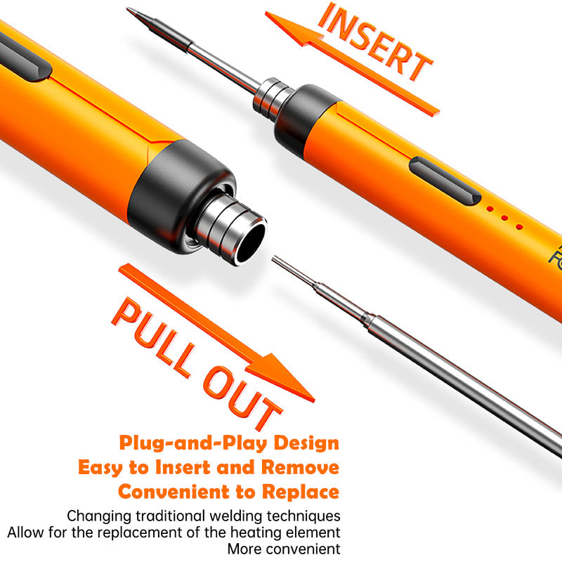 Mroace USB Rechargeable Digital Soldering Iron Kit