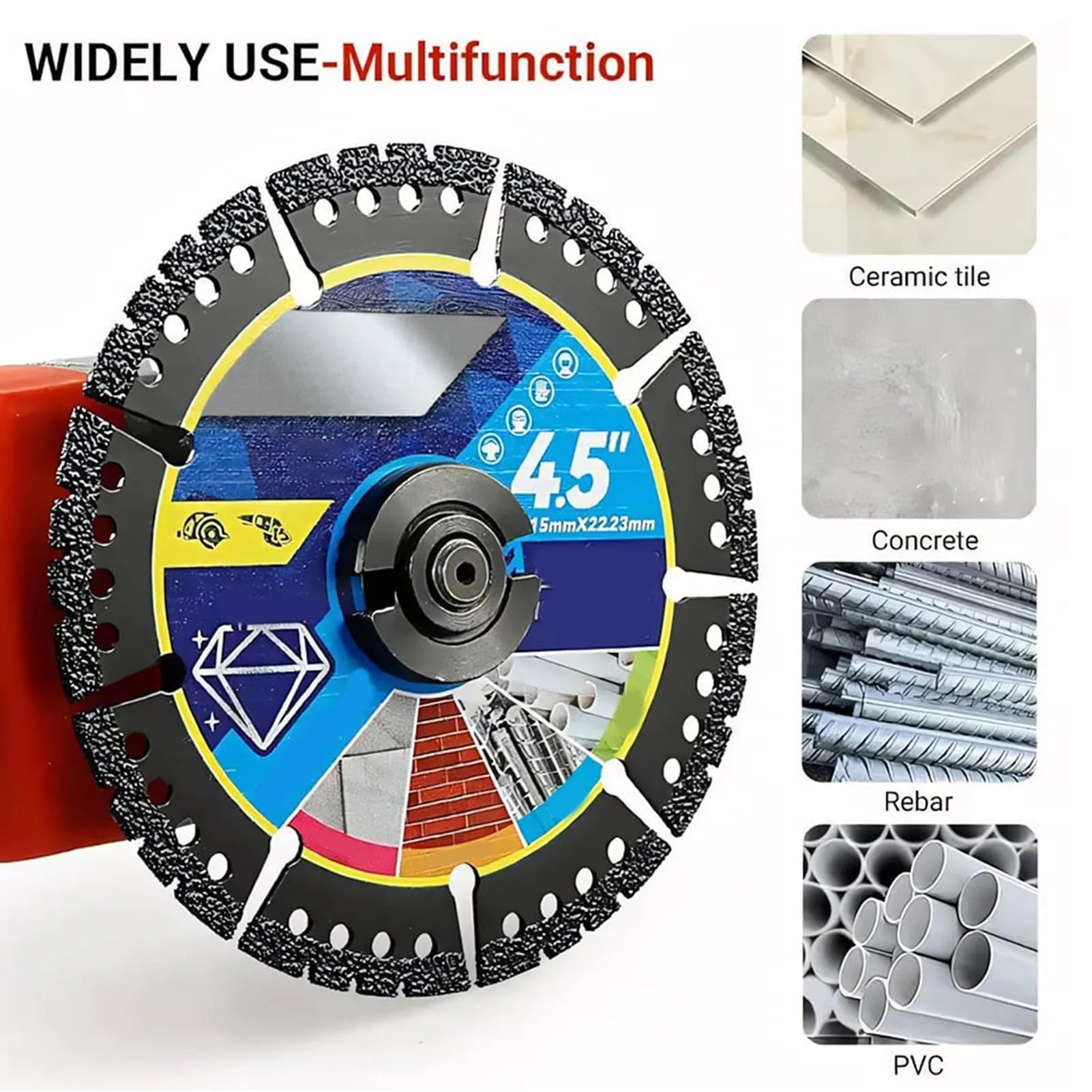 Mroace Heavy Duty Diamond Multi Purpose Saw Blades