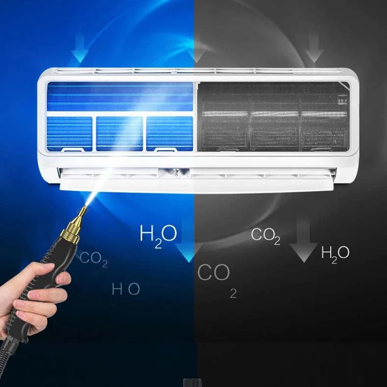 Mroace 2500W Handheld High-Temperature Pressurized Steam Cleaner