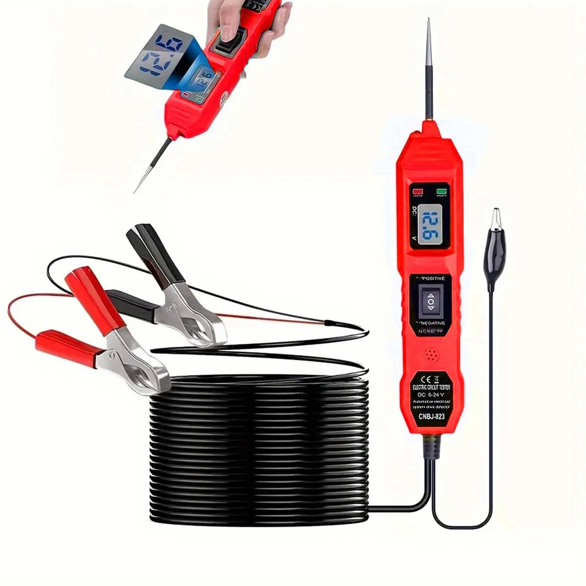 Mroace Multifunctional Digital Automotive Circuit Tester
