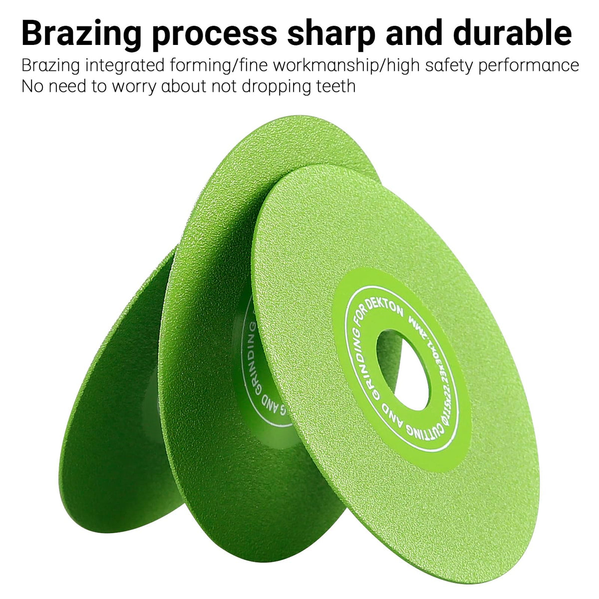 Mroace Extra Wide Fine Sanding Discs for Tile and Stone – 3PCS