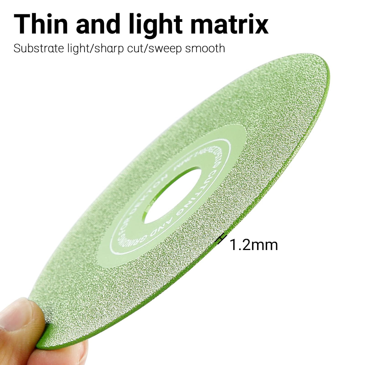 Mroace Extra Wide Fine Sanding Discs for Tile and Stone – 3PCS