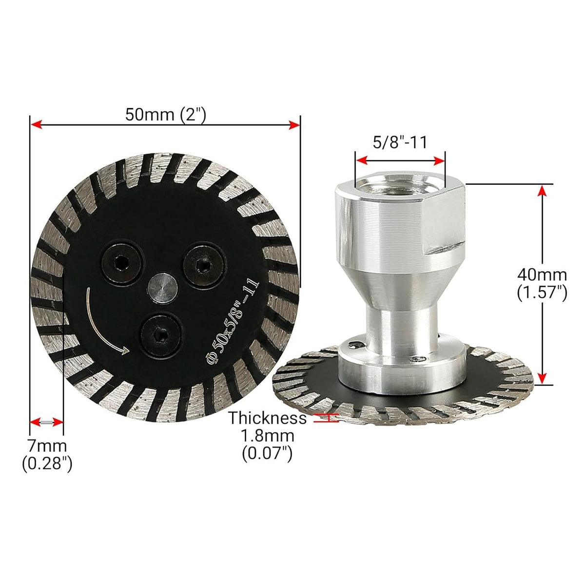 Mroace Precision Diamond Cutting Discs for Angle Grinder
